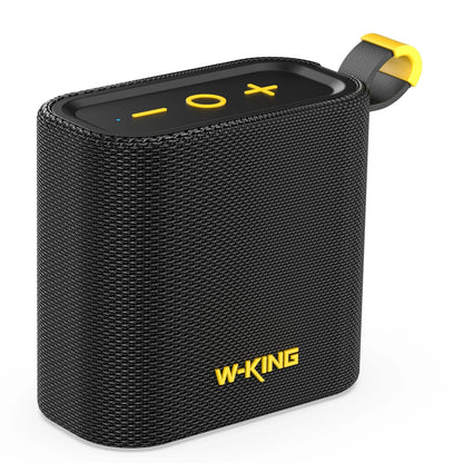 W-KING Portable Wireless Bluetooth Speaker, 6W Deep Bass Sound, IPX7 Waterproof, 10H Playtime, TWS/FM/TF/AUX, Handsfree Call