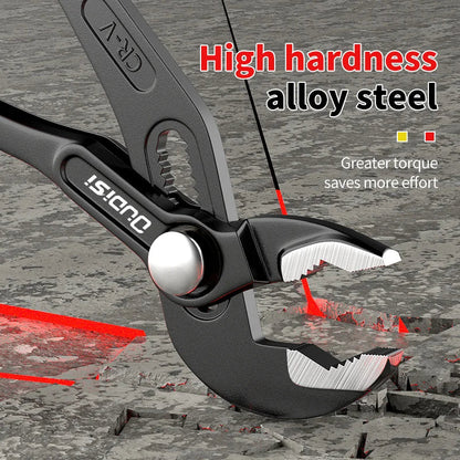 1pc multifunctional water pump tongs, universal wrenches with large openings that can be quickly adjusted, water heating wrenche