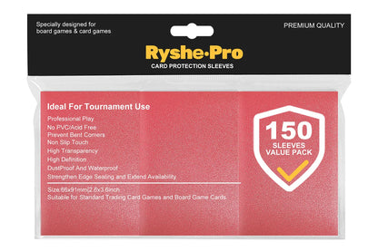 100PCS 66x91mm Matte Standard Size Card Sleeves TCG Trading Cards Protector For Tarot Shield Board Games Magical Cover PKM