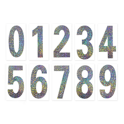 Waterproof Number Sticker Heat Resistant Self Adhesive Nanofilm Mailbox House Address Decals Sticker For Home Farmhouse Decor