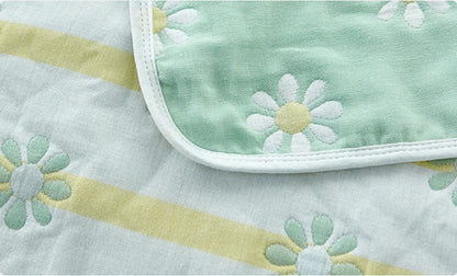 Chiffon towel, 6-layer cotton duvet, adult and children, double bed, air conditioner, fine duvet, extra large bedding