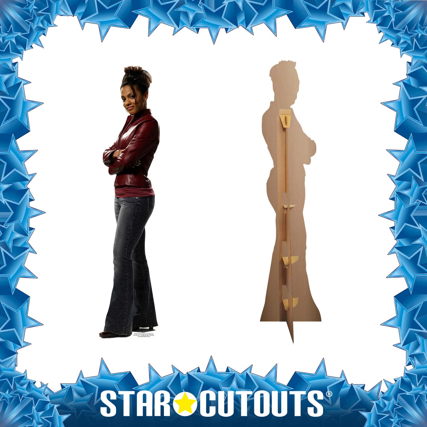 SC009 Martha Jones Cardboard Cut Out Height 175cm
