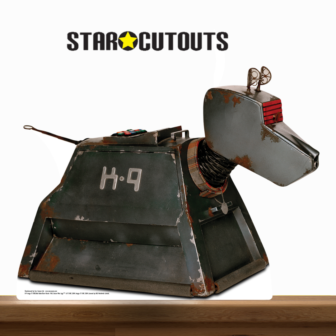 SC034 K-9 Cardboard Cut Out Height 59.5cm