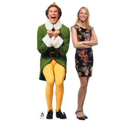 SC1289 Buddy The Elf Christmas Icon Cardboard Cut Out Height 187cm