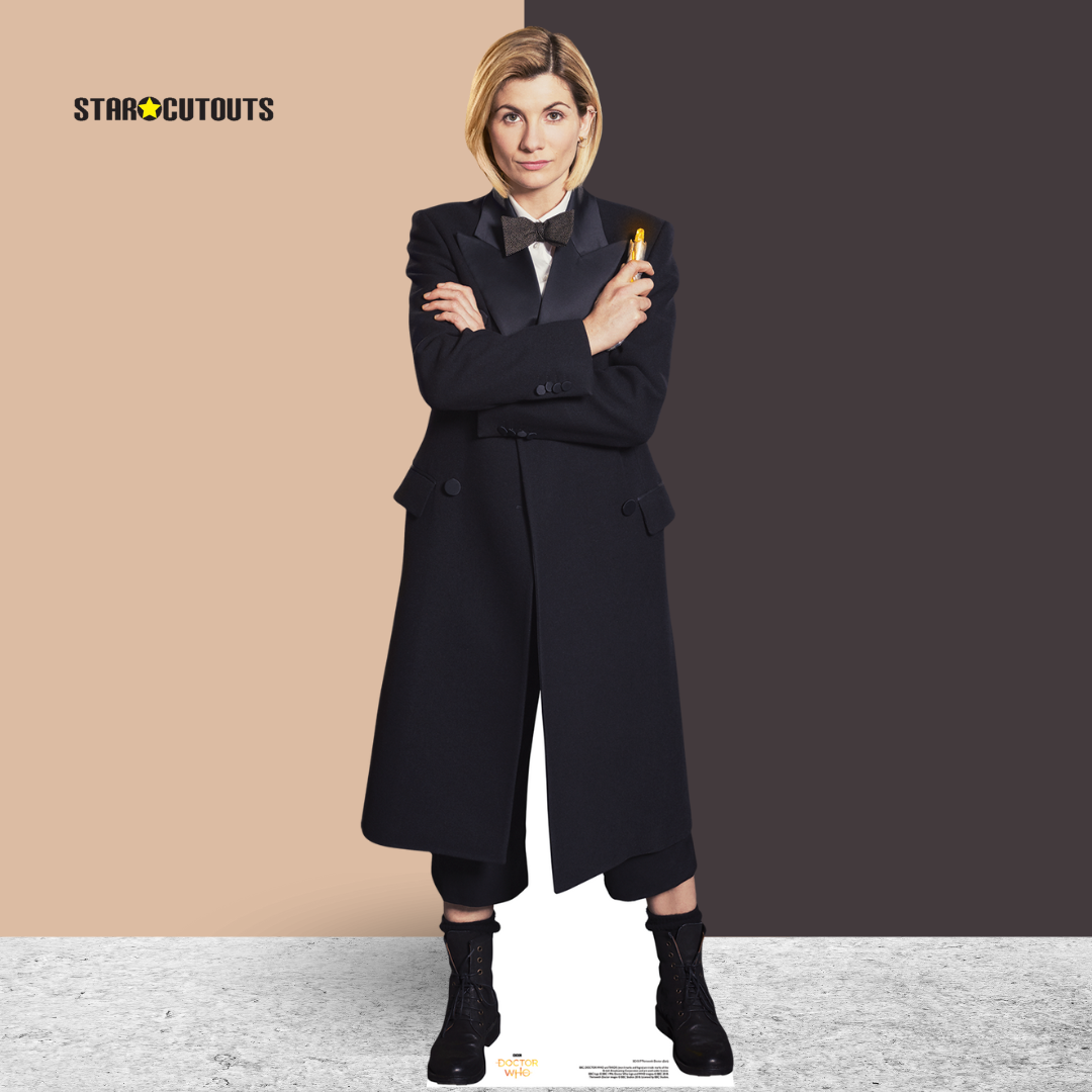 SC1517 13th Doctor Who Jodie Whittaker Cardboard Cut Out Height 167cm