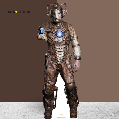 SC1522 Ashad The Lone Cyberman Doctor Who Cardboard Cut Out Height 193cm