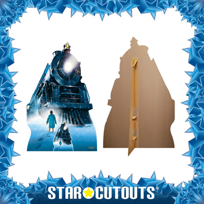 SC4380 Polar Express Train Cardboard Cut Out Height 142cm