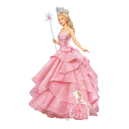 SC4628 Glinda Wicked Pink Witch Cardboard Cut Out Height 150cm
