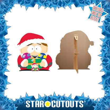SC4700 South Park Cartman as Santa  Cardboard Cut Out Height 95cm
