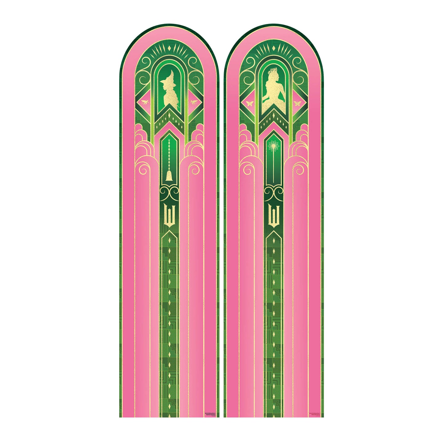 SC4722 Wicked Two Backdrop Pack  Cardboard Cut Out Height 185cm