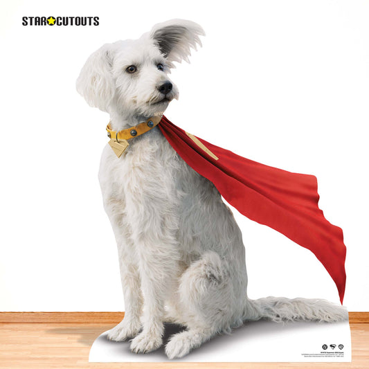 SC4732 Superman 2025 Movie Krypto  Cardboard Cut Out Height 94cm