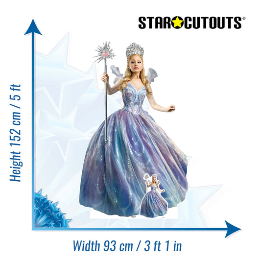 SC4735 Wicked For Good Glinda Cardboard Cut Out Height 152cm