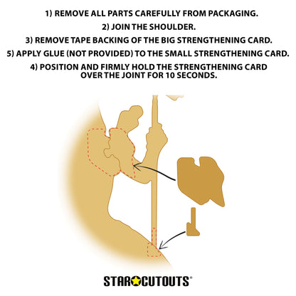 SC4735 Wicked For Good Glinda Cardboard Cut Out Height 152cm