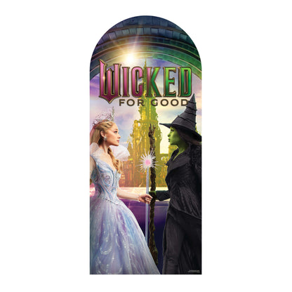 SC4798 Wicked For Good Glinda Elphaba Emerald City Backdrop Single - Height 185cm