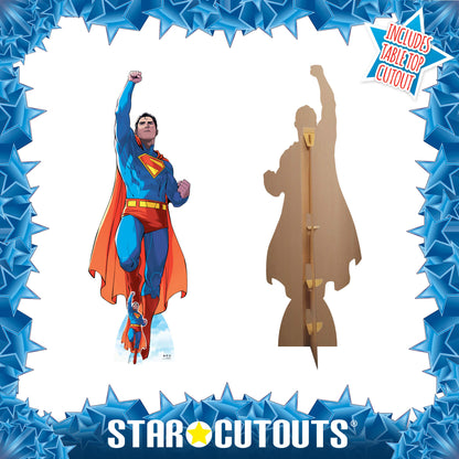 SC4842 Superman Takes Flight Comic Style Cardboard Cut Out Height 228cm