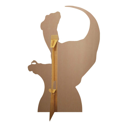 SC4859 Velociraptor Dinosaur Jurassic World Rebirth   Cardboard Cut Out Height 144cm