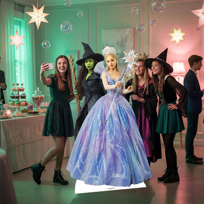 SC4899 Wicked For Good Glinda & Elphaba Double Cardboard Cut Out Height 159cm