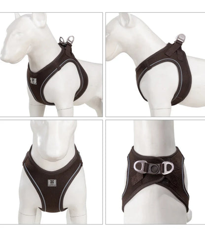 Dog Harness Leash Set for Small Medium Dog Adjustable Reflective Puppy Cat Harness pet Vest Chihuahua Dachshund Outdoor Walking