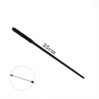 New Anime Cosplay Metal Core Magic Wand Harri Decoration Toy Accessories For Bacchetta Di Plastic Pottee Magic Stick