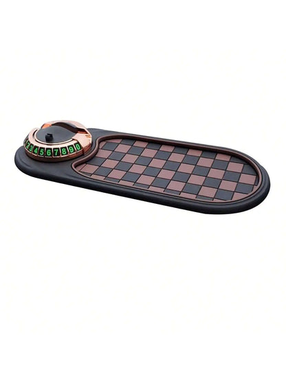 2 in 1 Car Phone Mount with Anti Slip Mat Dashboard Phone Holder 360-Degree Rotation Stable Smartphone Holder Universal