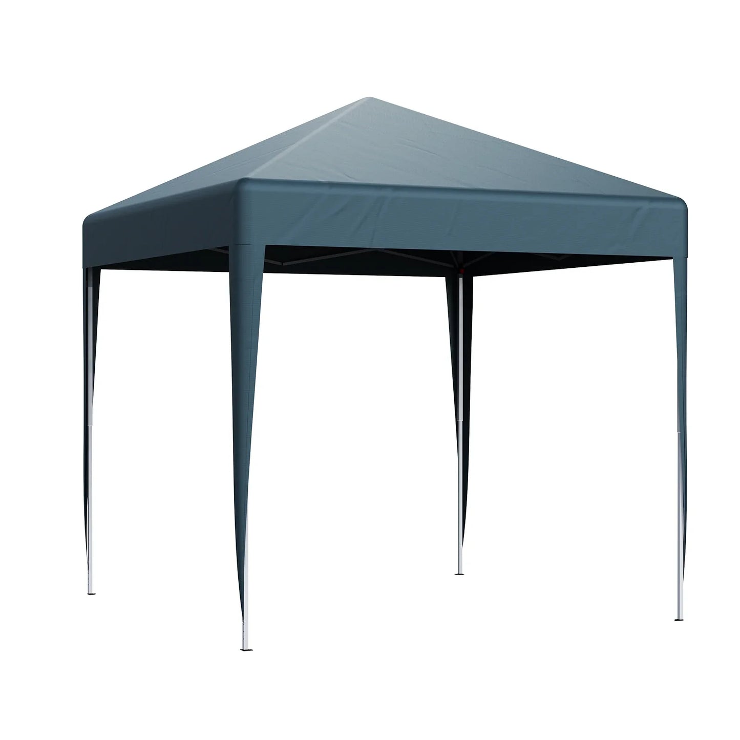 LOEFME 2x2M Pop Up Gazebo Waterproof Windproof Portable Outdoor Canopy Sun Shelter Removable 4 Sides Cloths Garden Camping Tent