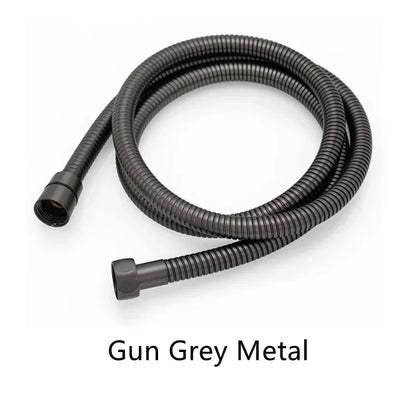 Shower Hose 1.5M Stainless Steel - Flexible Handheld Shower Head Pipe Explosion-Proof Bathroom