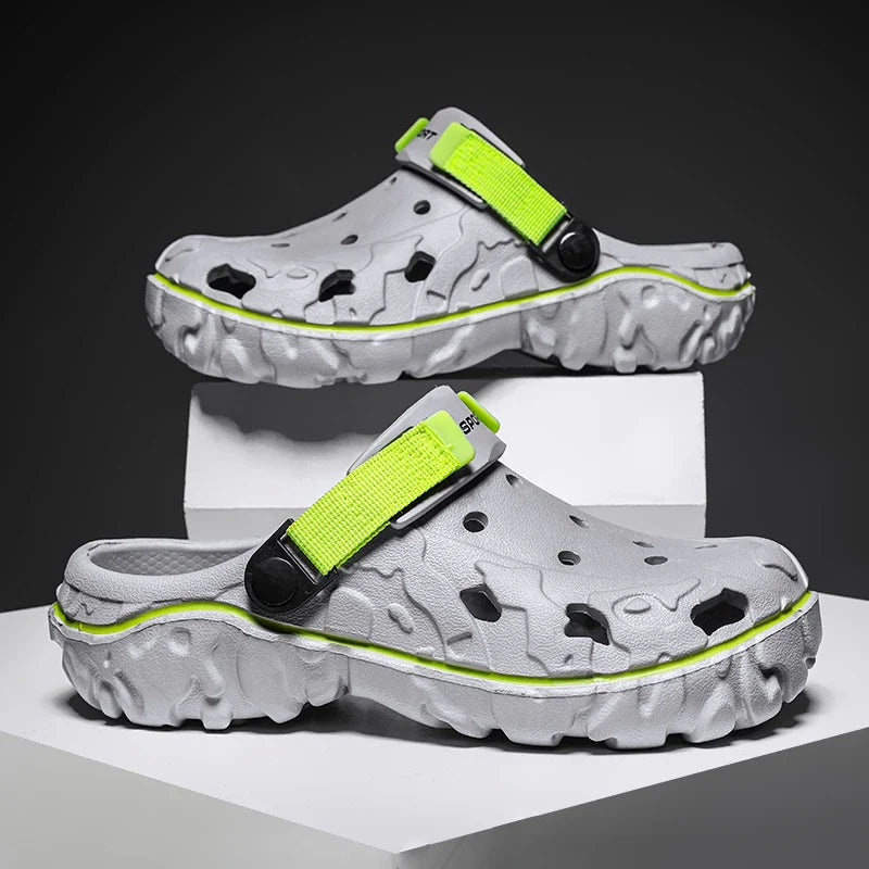 Factory Cheap EVA Men's Clogs Shoes Lightweight Wholesale Plastic Clog Men Beach Working Sandals with Men Clogs&Mules Big Size47