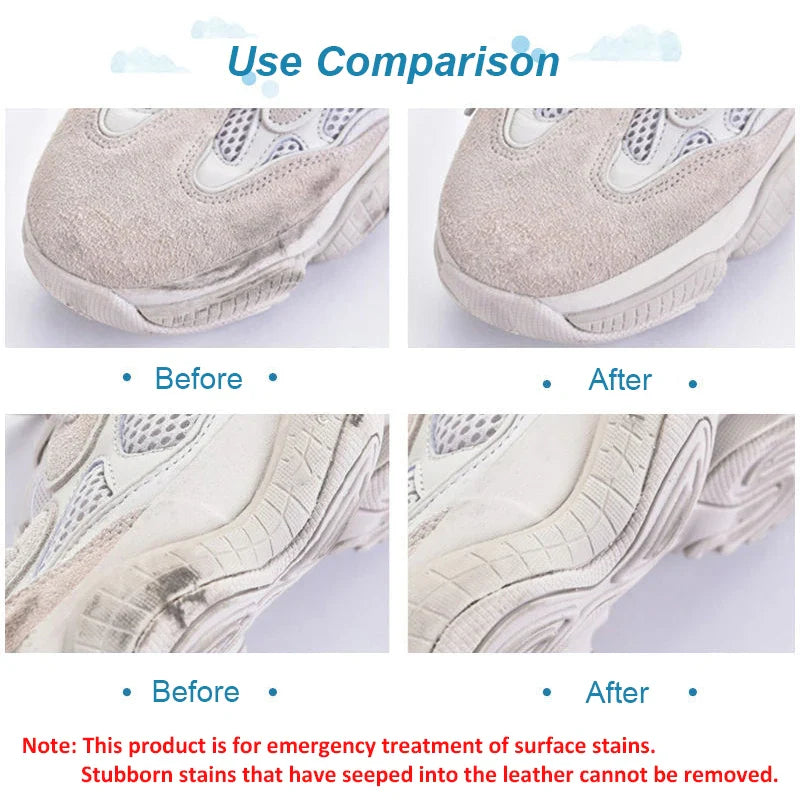 Suede & Sneaker Shoes Cleaning Eraser Matte Leather Shoes Care Whitening Velvet Leather Revitalizer & Stain Remover Tool