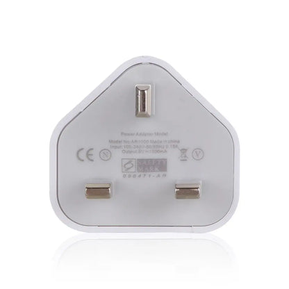 3 Pin UK Plug 5V 1A USB Wall Charger Power Adapter Home Charging