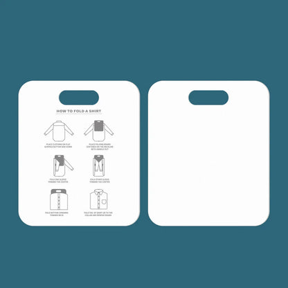68cm/48cm Plastic Clothes Folding Board Durable Kids Laundry Folder Easy and Fast Shirt Folding Board Home Storage Tool for Kids