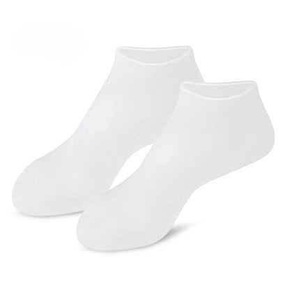 Moisturizing Foot Socks,Silicone Socks for Dry Cracked Feet Women's Foot Socks for Moisturizing,Featuring Massage