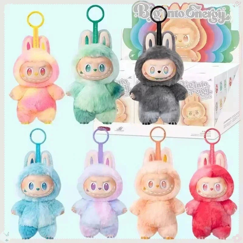 New Hot  Plush Blind BoxBig Into Energy Series Blind Box Plush Doll 2025 PVC Macaron  Surprise Box Plush Keychain Birthday Gift
