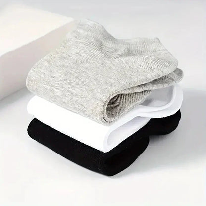 5/10-Pack Unisex Comfort-Fit Ankle Socks For All, Breathable & Lightweight - Ideal For Sports & Daily Wear