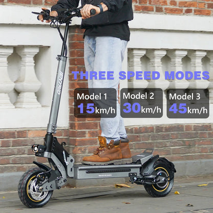 iENYRID iE-S1 Adult Electric Scooter Foldable 48V 15Ah 250W Off-Road Tire E-Mountain Scooter for Sports Entertainment Cycling