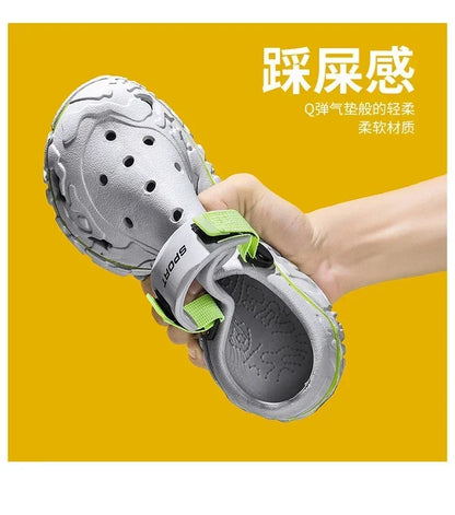 Factory Cheap EVA Men's Clogs Shoes Lightweight Wholesale Plastic Clog Men Beach Working Sandals with Men Clogs&Mules Big Size47