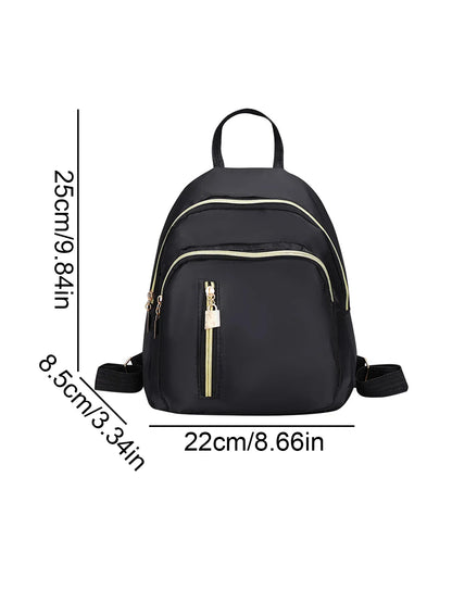 Women's Fashion Casual Backpack, Small Lightweight Daily Travel Bag for College, Commute, Outdoor, Cute Everyday Shoulder Bag