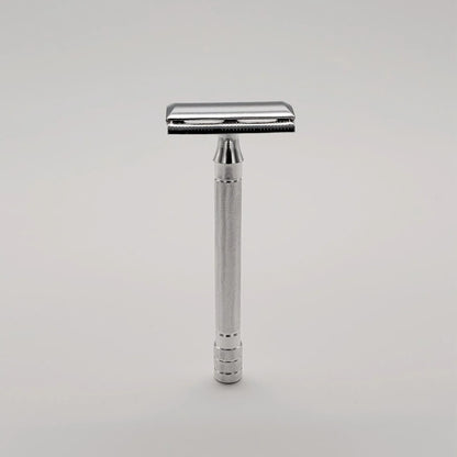 Double Edge Classic Mens Shaving Mild Hair Removal Shaver It With Small Brush Adjustable Safety Razor Face Razor
