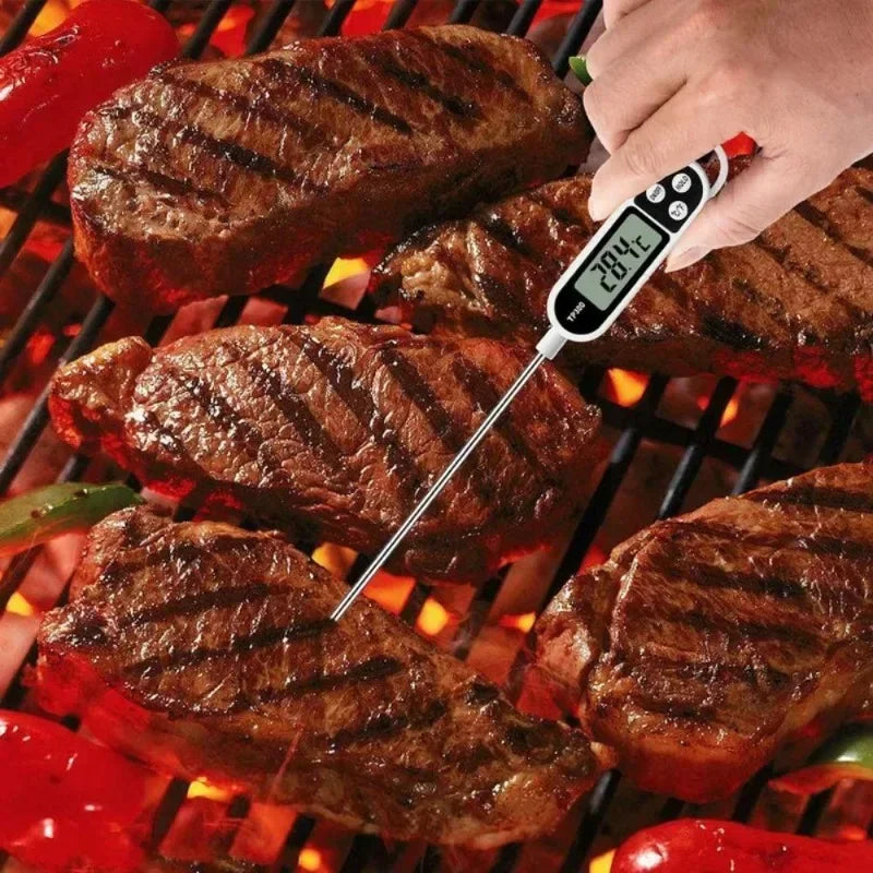 Food Thermometer TP300 Digital Kitchen Water Oil Thermometer for Meat Cooking Food Probe BBQ Electronic Oven Kitchen Tools