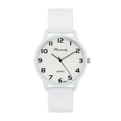 Fashion Arabic Dial Women Watches Simple Silicone Band Ladies Quartz Watch Sports Ladies Clock Wristwatches Reloj Mujer