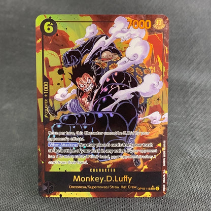 Anime Cards One Piece OPCG English Game Sanji Zoro Flampe Smoker D.Luffy(OP)  Kuzan Kid Newgate High Quality Collection Cards