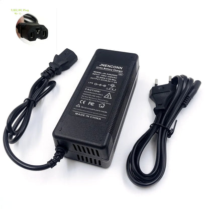 54.6V 2A Lithium Battery Charger 48V 13S Kugoo G1 Charger High quality Li-ion Battery pack Charger With Fan