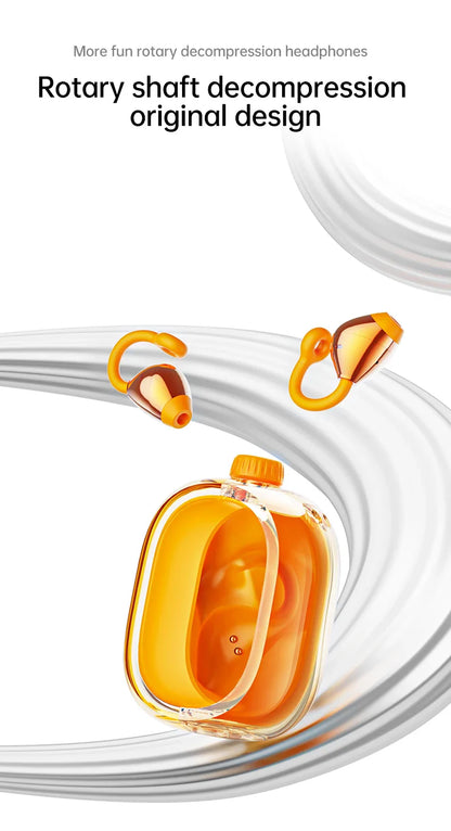 BT  Earphone Clip On Monaural Inear Motion Stereo Bone Conduction Gd28 Business Wireless Earphone Mini Monaural Tws