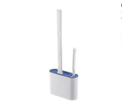 Toilet Brush with No Dead Corners, a Brush Tool for Household Toilet Washing, Wall Mounted Toilet Cleaning Set