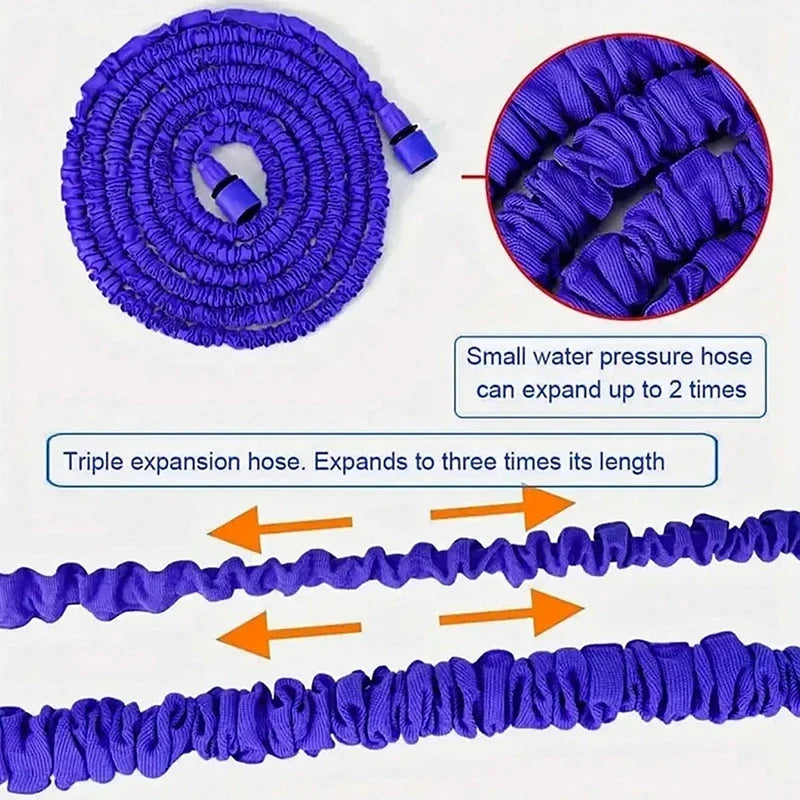 2024 Expandable Magic Hose, High-Pressure Car Wash, 7Water Spraying Functions, Water Gun, Home Garden Watering Hose garden hose