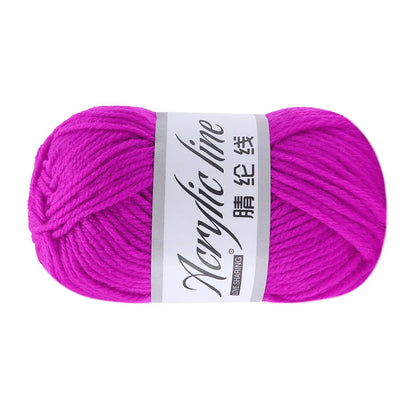 50g Chunky Wool Roving Scarf Knit Wool Yarn Thickness Warm Hat Household Children Scarf Hat Soft Thick Crochet Thread