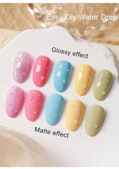 AS Water Drop Wave Gel Nail Gel Polish Clear Ripple Gel Nail Vernis Varnish Glue Phototherapy 15ml Glass Water Drop Glue