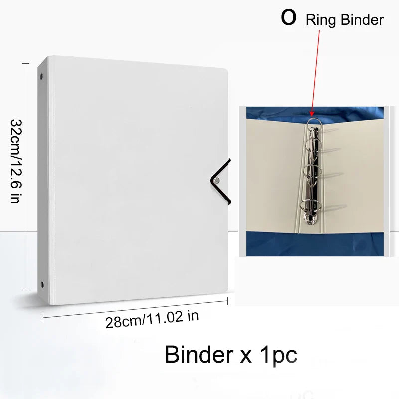 A4 Binder Photocards Holder Kpop Photo Card Page 2/3/4/9/10 Pocket Sleeves PVC Free Photo Album Refills 4x6 10x15 Pocket Sleeves