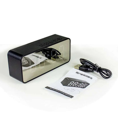 Alarm Clock Radio FM Bluetooth Speaker Portable Subwoofer Caixa De Som Sound Box Music Wireless Mini Woofers Bocina Lamp Column