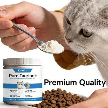 Cats Taurine Powder Supporting Heart Health Maintaining Normal Visual Functions Rich in Nutrients Kitten Daily Care Supplements