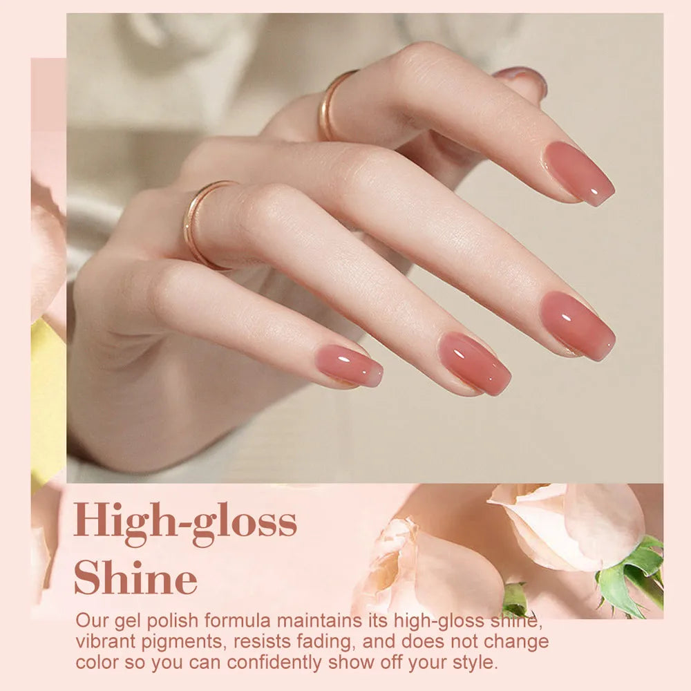 CANNI Nail Gel Polish HEMA/TPO FREE Extension UV Gel Builder Nail Gel In Bottle Semi Permanent Rubber Base Self-leveling Gel